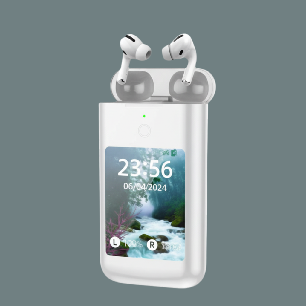 TF20 MULTIPURPOSE POWERBANK WITH AIRPODS AND DISPLAY